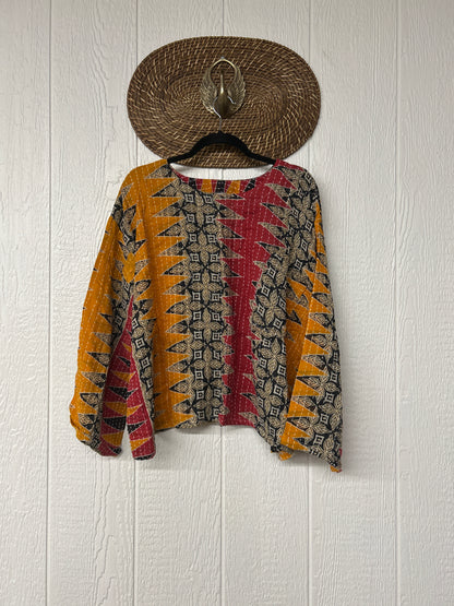 Pareo Kantha Wanderer Pocket Crop Top 0226 184
