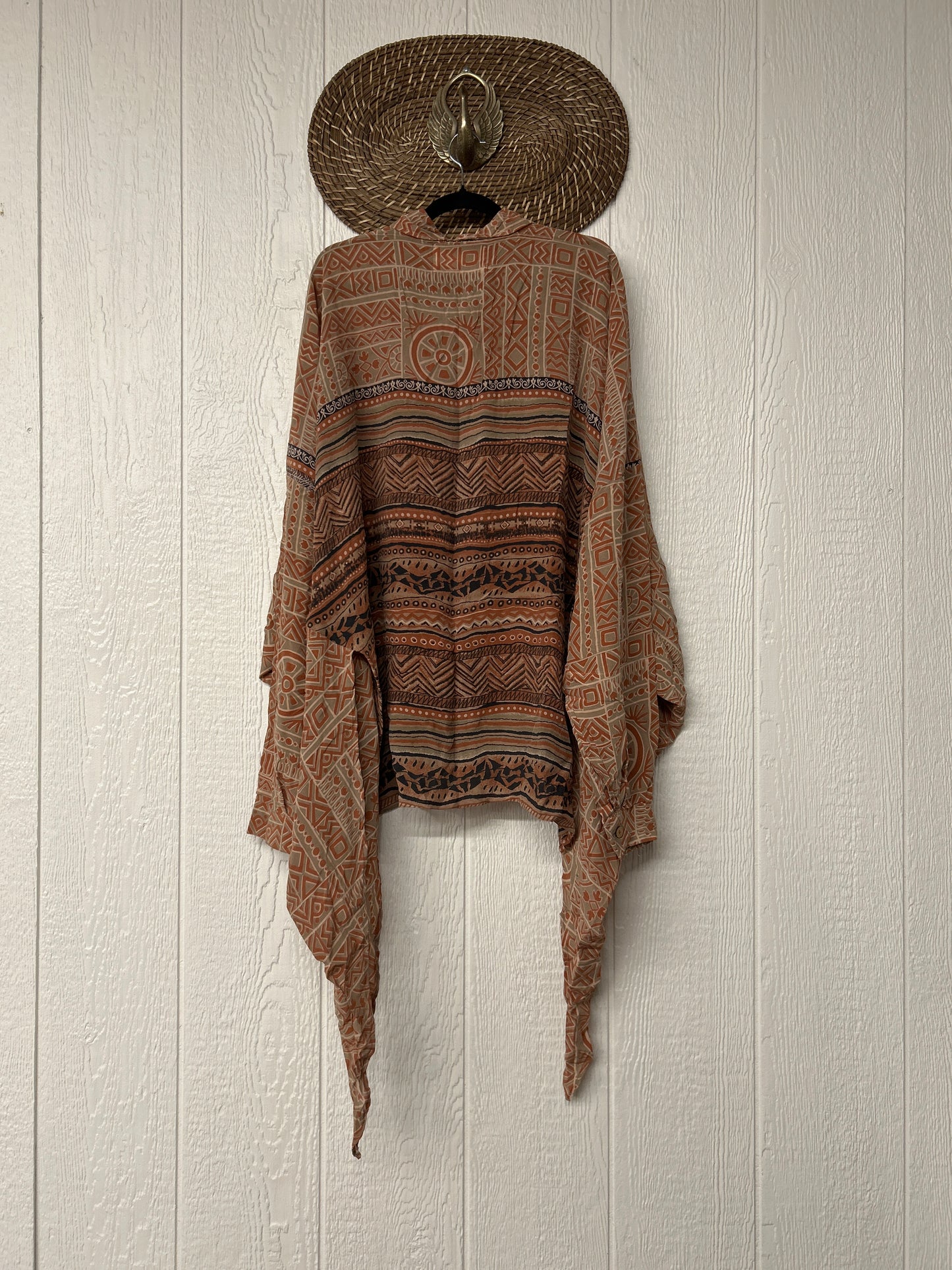 Crepe Sari Nirvana Button Down 1125 138