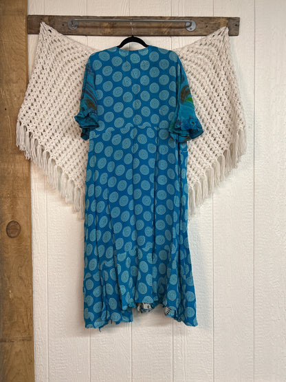 Summer Flourish Wrap Dress 0725 050