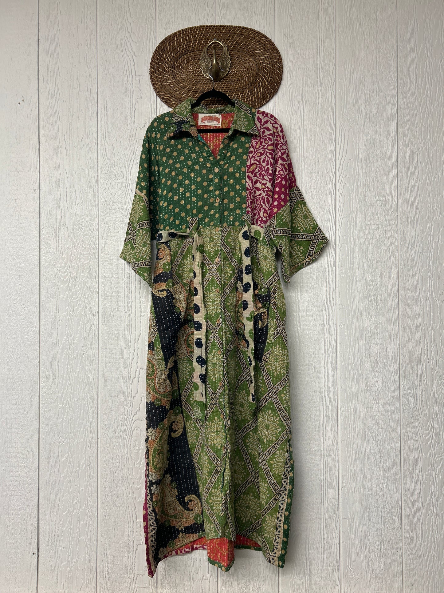 Pareo Kantha Gravity Duster Dress 0226 066