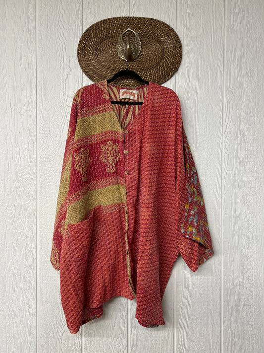 Pareo Kantha Gaia Button-Down Kimono 0126 198