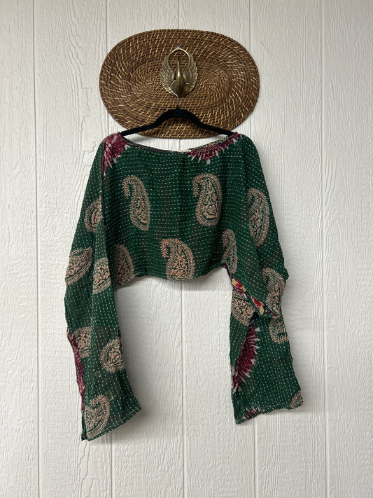 Pareo Kantha Abundance Crop Top 1225 002