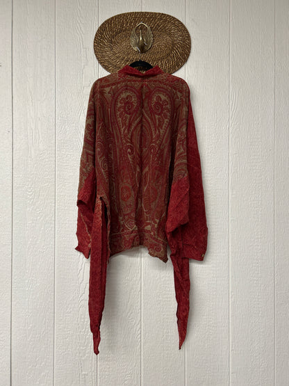 Crepe Sari Nirvana Button Down 1125 157