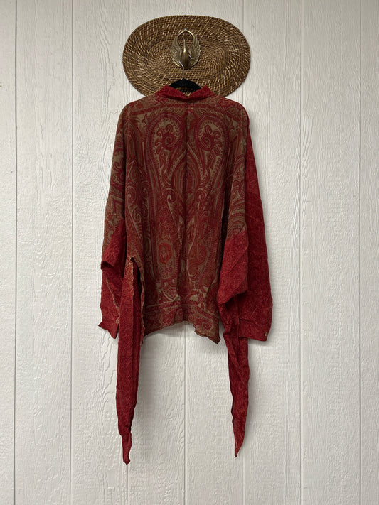 Crepe Sari Nirvana Button Down 1125 157