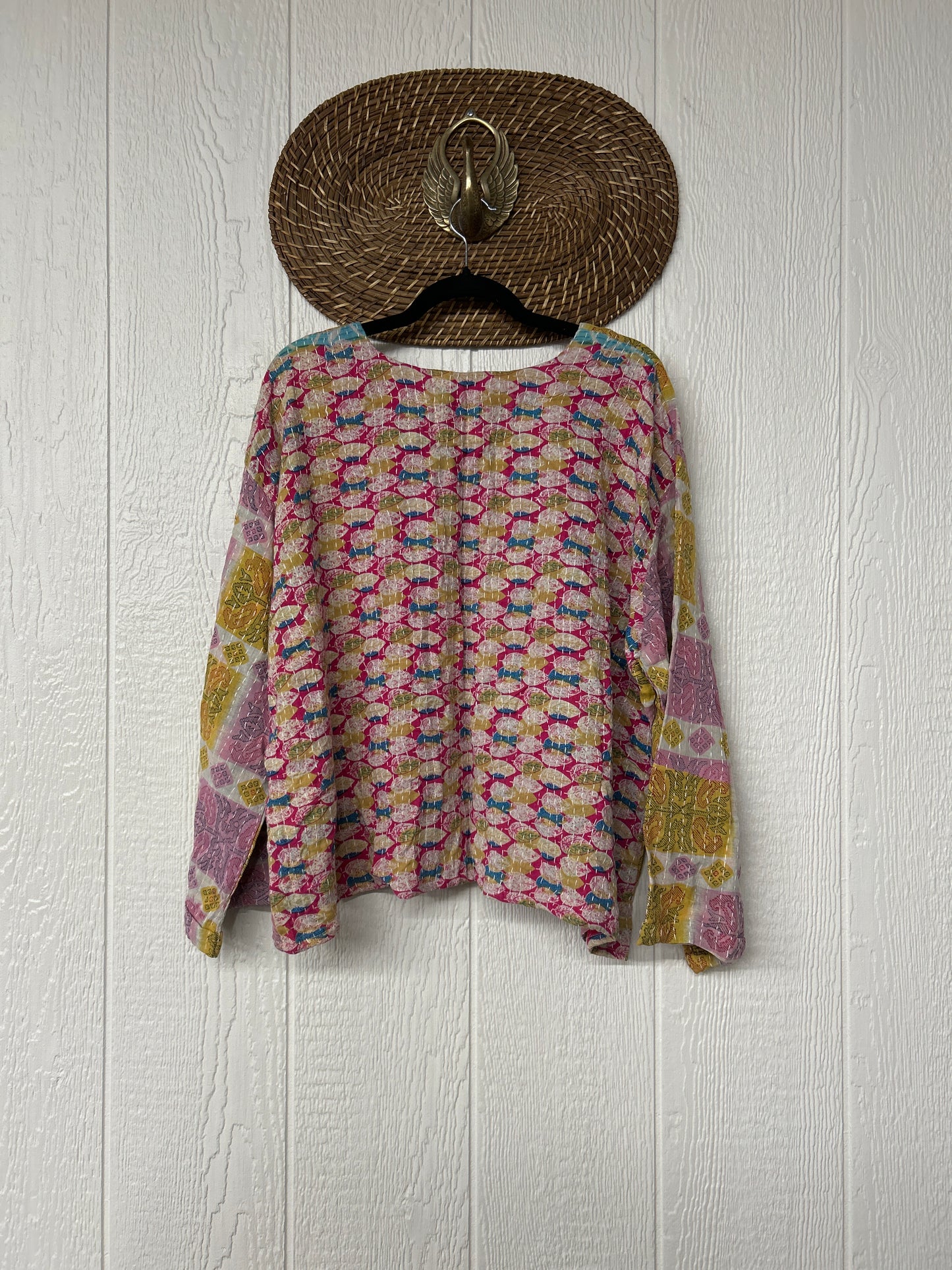 Pareo Kantha Wanderer Pocket Crop Top 0226 220