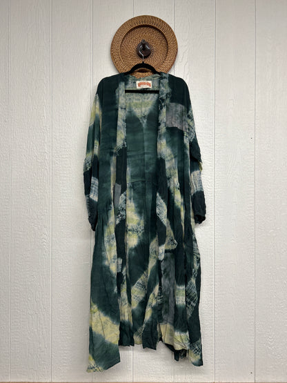 Crepe Sari Evermore Kimono 1026 072