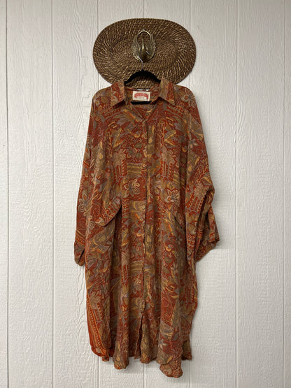 Crepe Sari Free To Be Longsleeve Maxi 1225 018