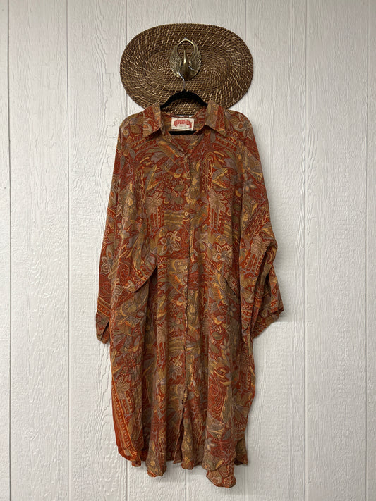 Crepe Sari Free To Be Longsleeve Maxi 1225 018