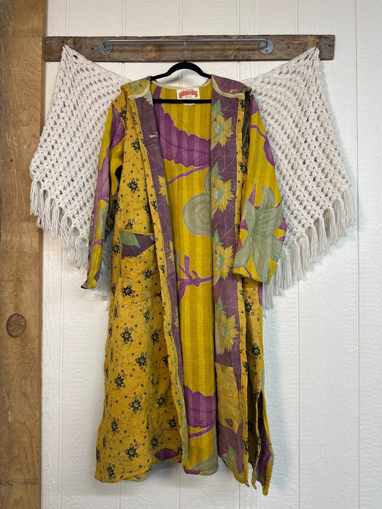 Fine Kantha Rising Sun Coat 1125 271