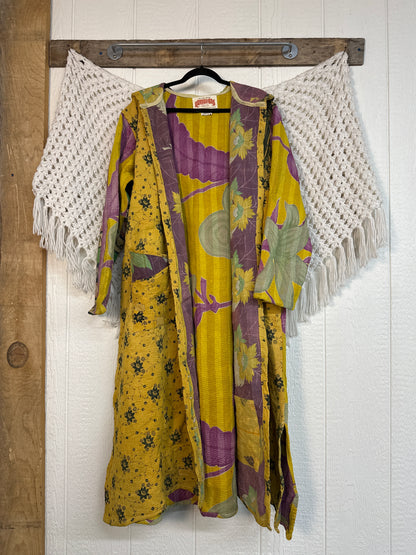 Fine Kantha Rising Sun Coat 1125 271