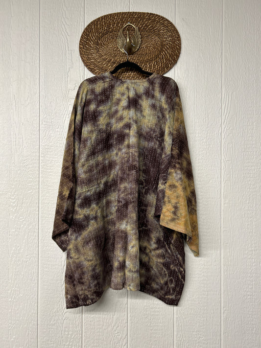 Pareo Kantha Gaia Split Tunic 0526 018