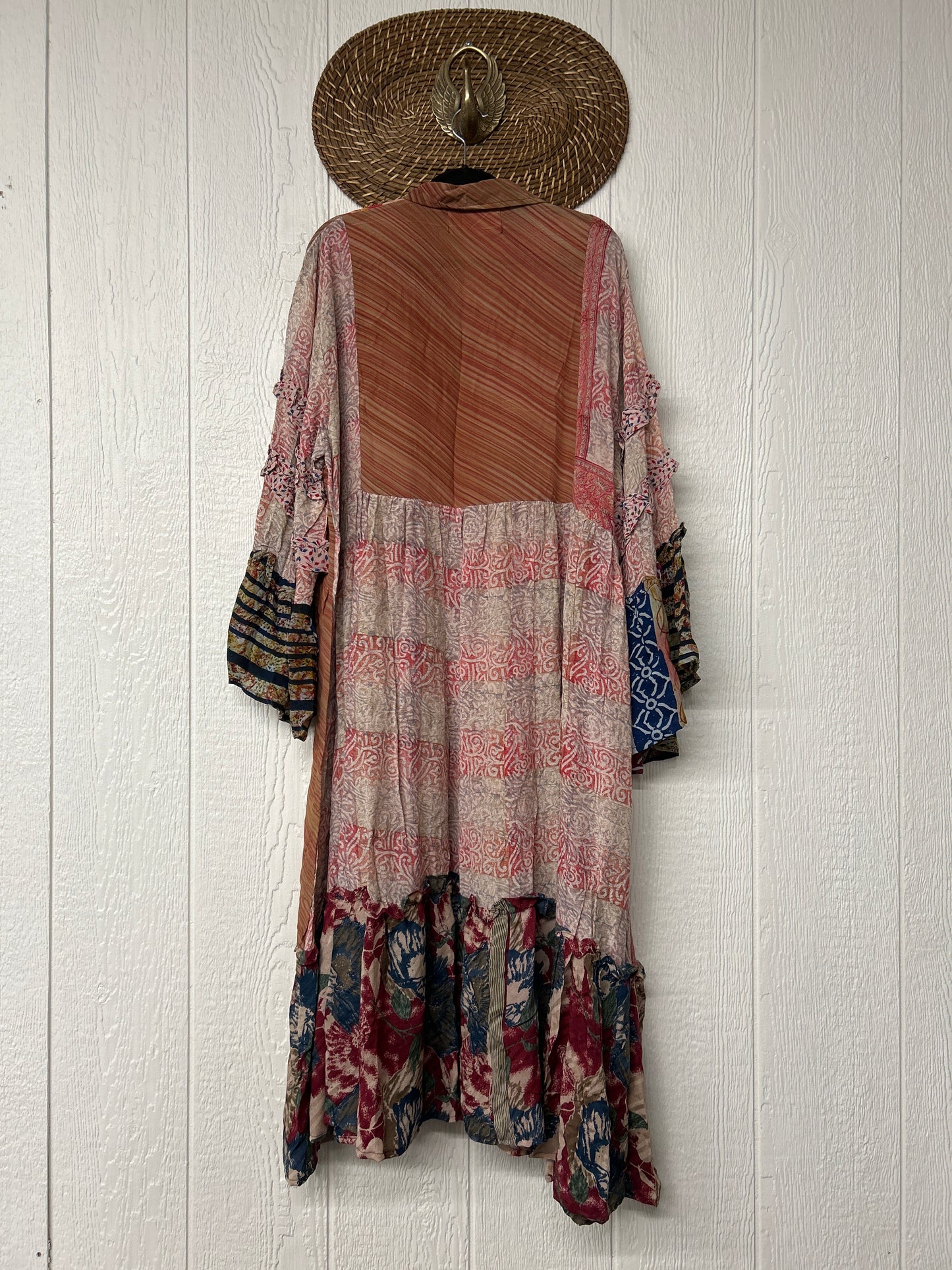 Crepe Sari Rhiannon Duster Dress 0226 128