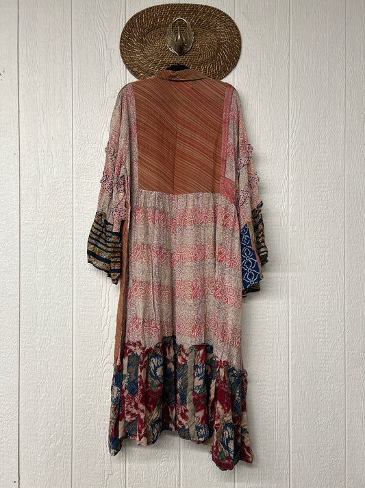 Crepe Sari Rhiannon Duster Dress 0226 128