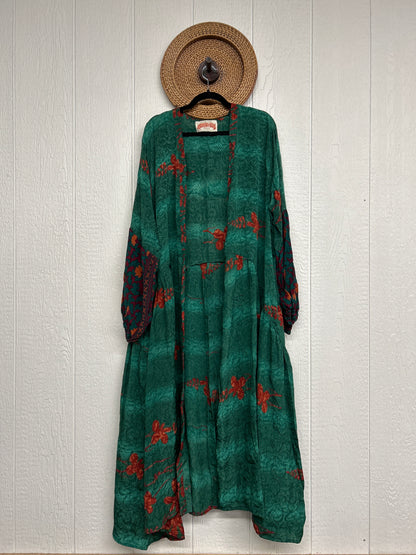 Crepe Sari Evermore Kimono 1026 060