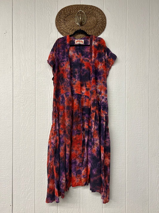 Crepe Sari Summer Evermore Kimono 0726 102