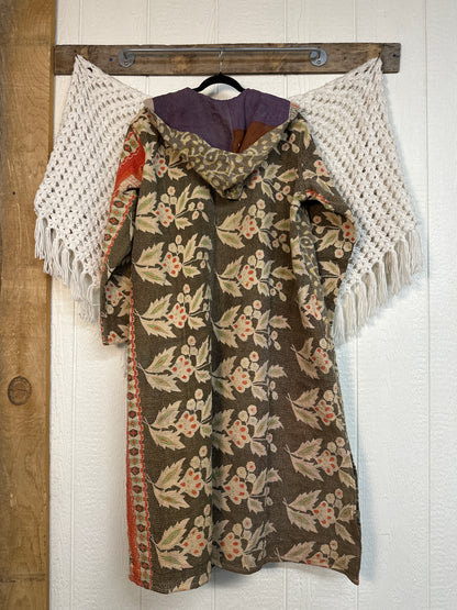 Fine Kantha Rising Sun Coat 1125 248