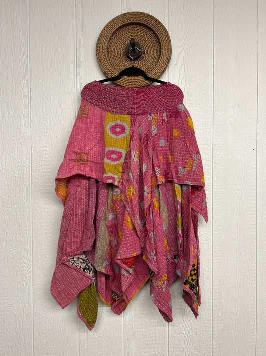 Pareo Kantha Pixie Skirt 0426 001