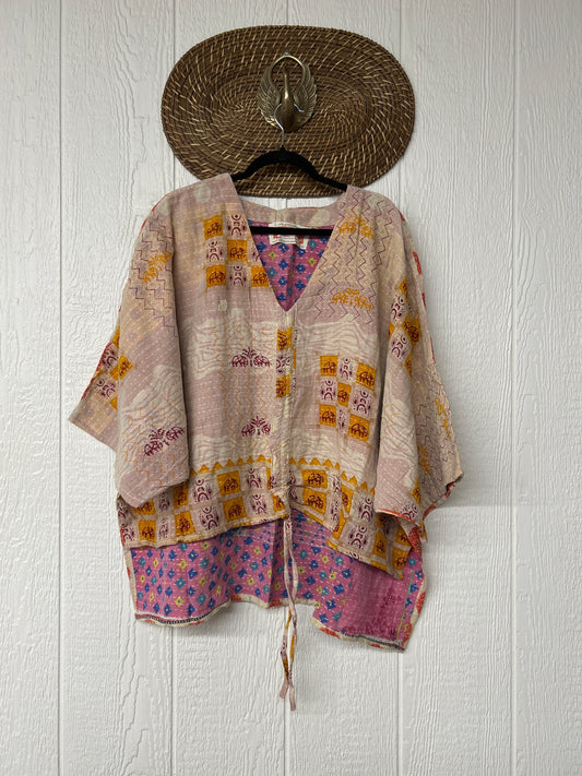 Pareo Kantha Hi-Lo Butterfly Top 0626 023
