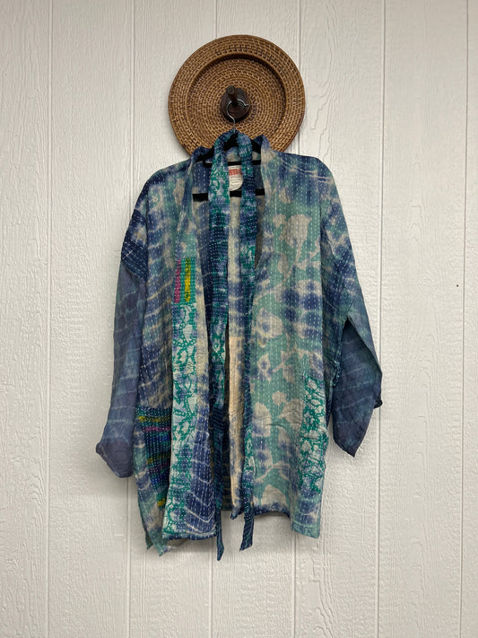 Pareo Kantha Shortie Majestic Kimono 0526 010
