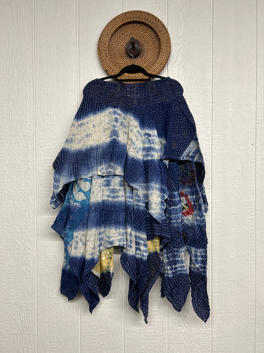 Pareo Kantha Pixie Skirt 0526 007