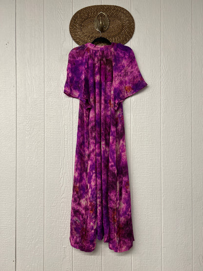 Crepe Sari Summer Woodstock Duster 0626 259