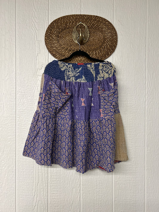 Pareo Kantha Meadow Skirt 0826 271