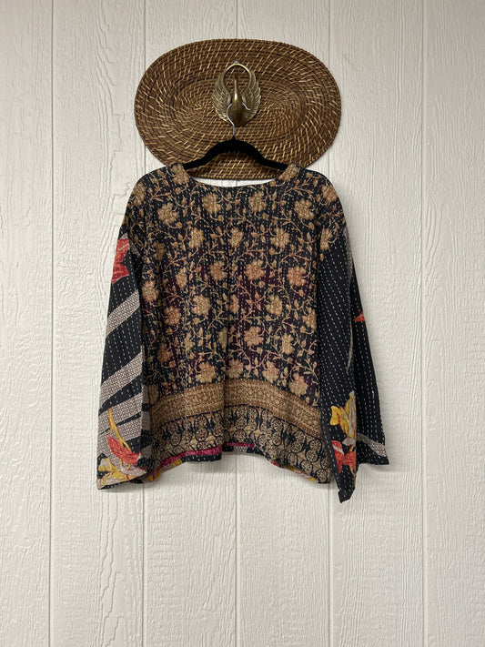 Pareo Kantha Wanderer Pocket Crop Top 0226 178