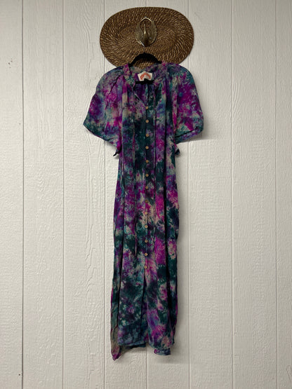 Crepe Sari Summer Woodstock Duster 0626 231