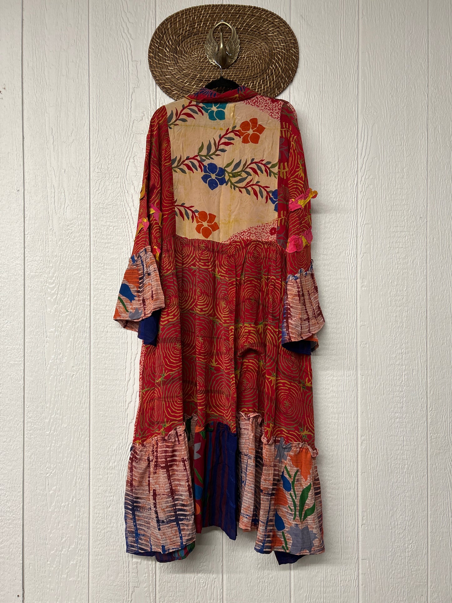 Crepe Sari Rhiannon Duster Dress 0226 043