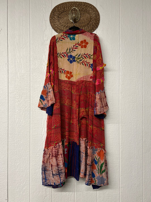 Crepe Sari Rhiannon Duster Dress 0226 043