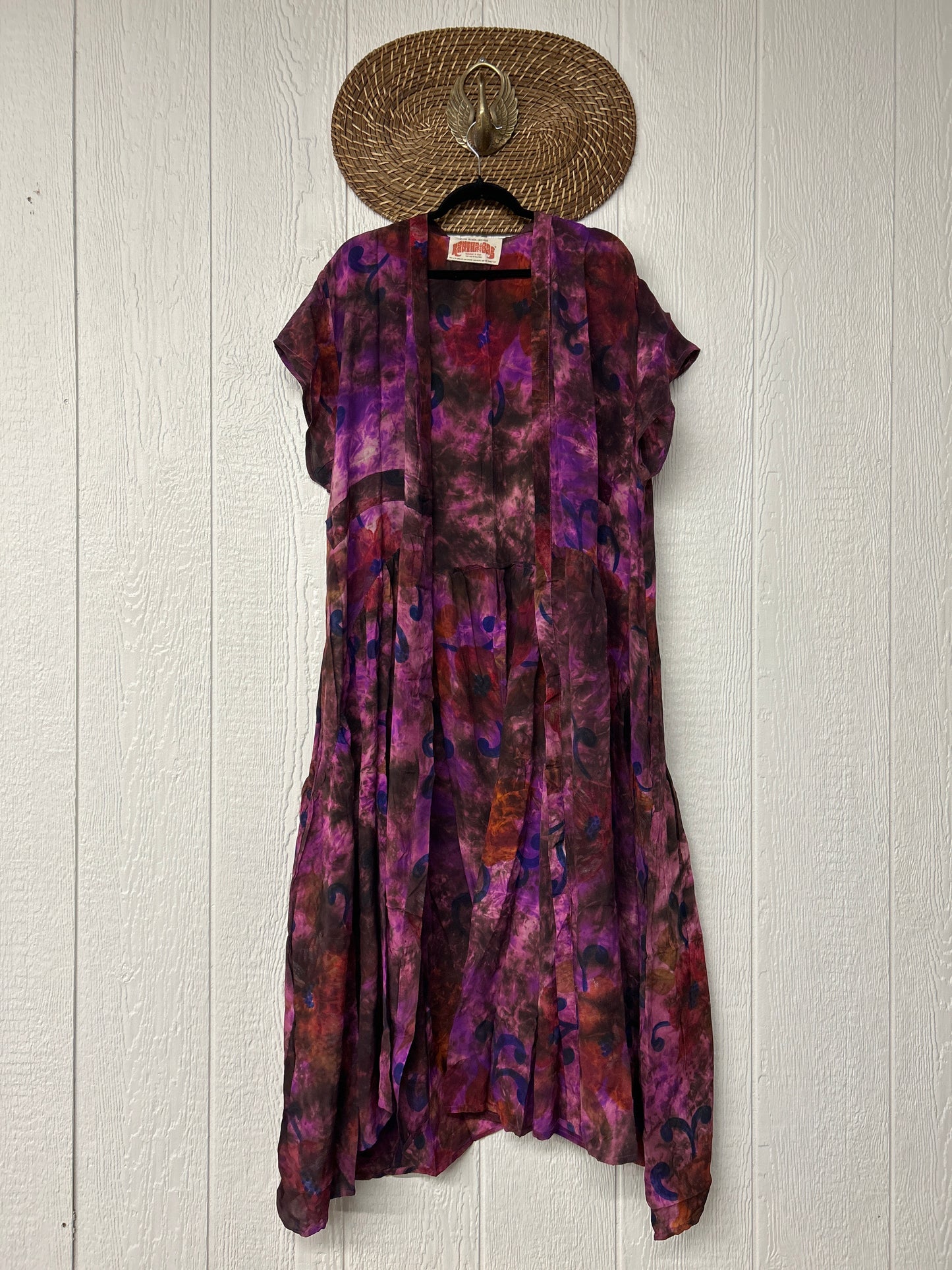 Crepe Sari Summer Evermore Kimono 0726 136