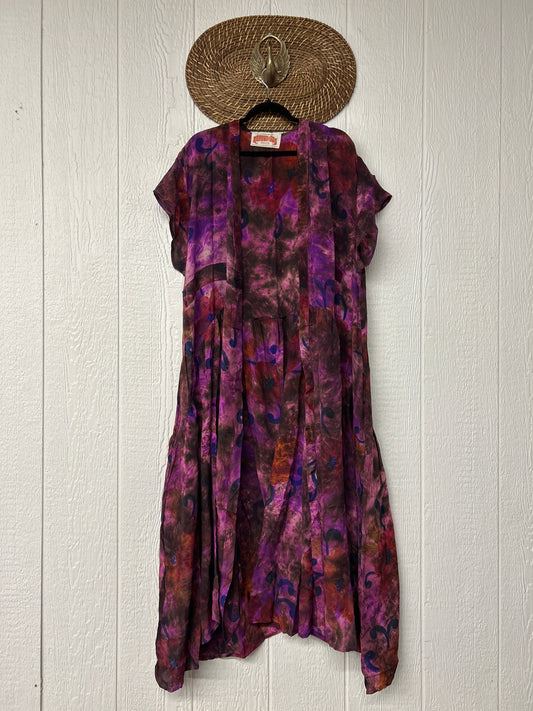 Crepe Sari Summer Evermore Kimono 0726 136