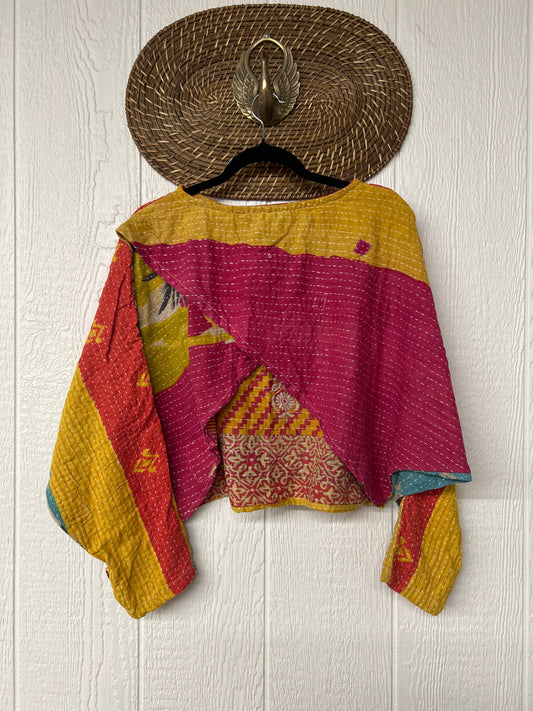 Pareo Kantha In Bloom Cropped Pullover 0326 220