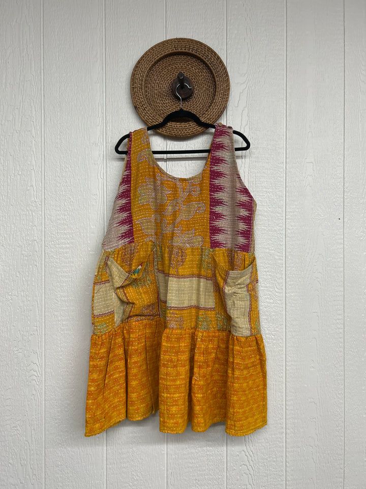 Kantha Meadow Mini Dress 0425 256