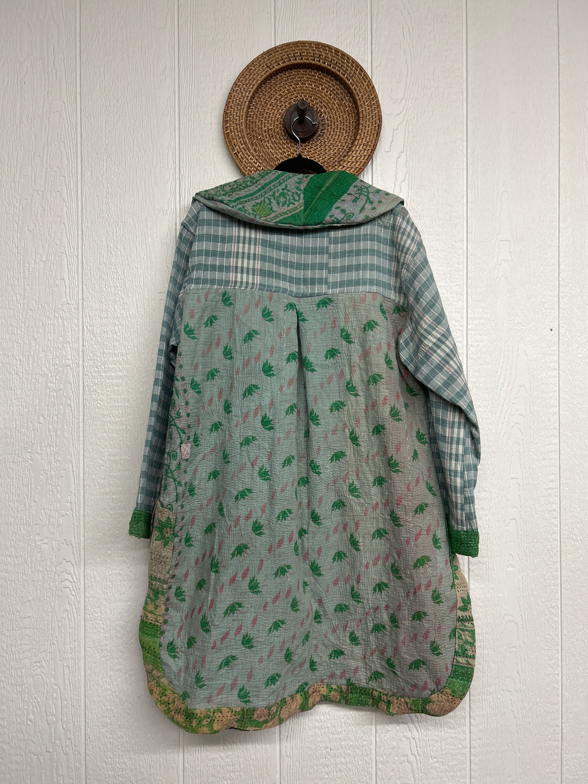 Fine Kantha Drifter Coat 1026 253