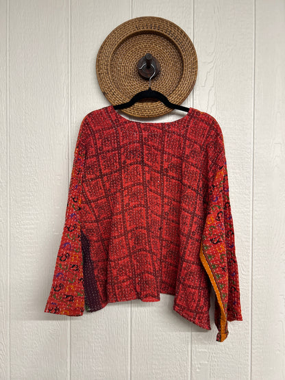 Pareo Kantha Wanderer Pocket Crop Top 0226 071