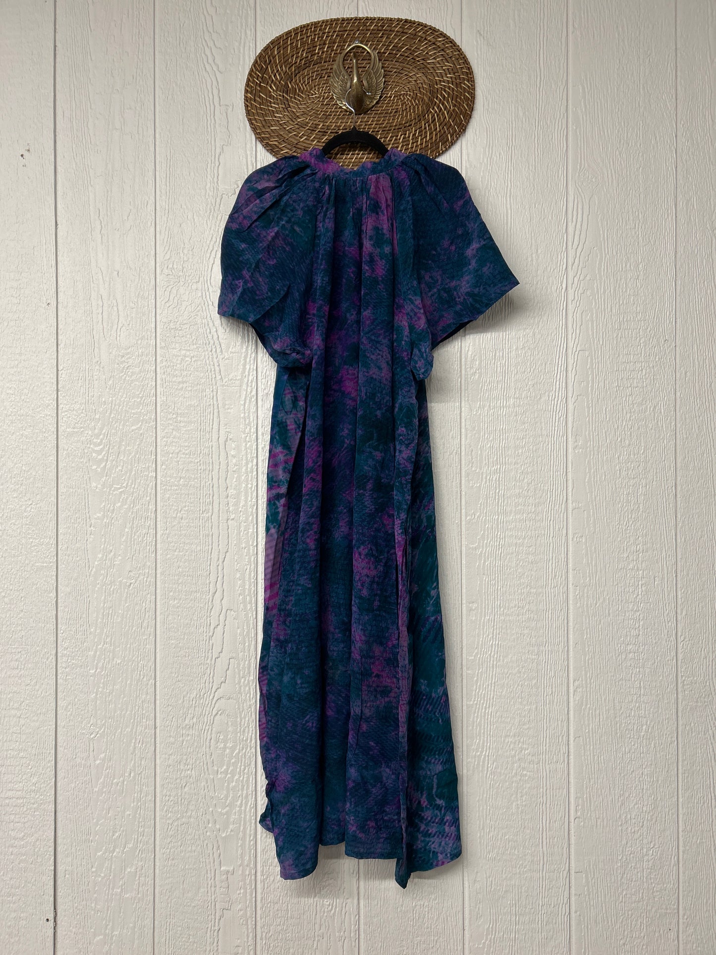 Crepe Sari Summer Woodstock Duster 0626 145