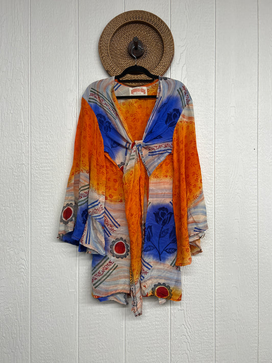 Crepe Sari Shortie Spellbound Kimono 0426 196