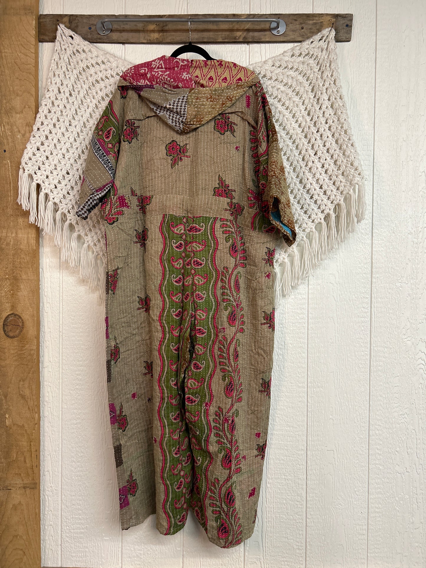 Kantha Zen Hoodie Jumpsuit 0925 237
