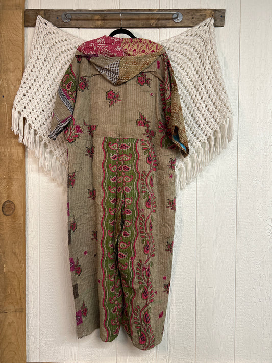 Kantha Zen Hoodie Jumpsuit 0925 237