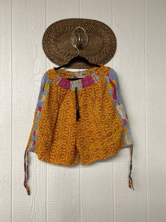 Kantha Butterfly Shorts 0625 097