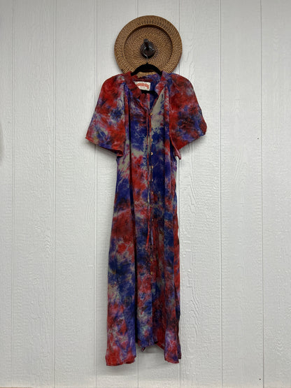 Crepe Sari Summer Woodstock Duster 0626 014