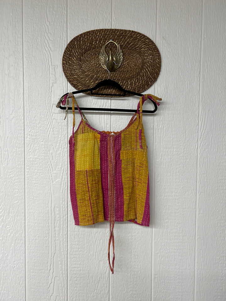 Kantha Butterfly Tank Top 0525 218