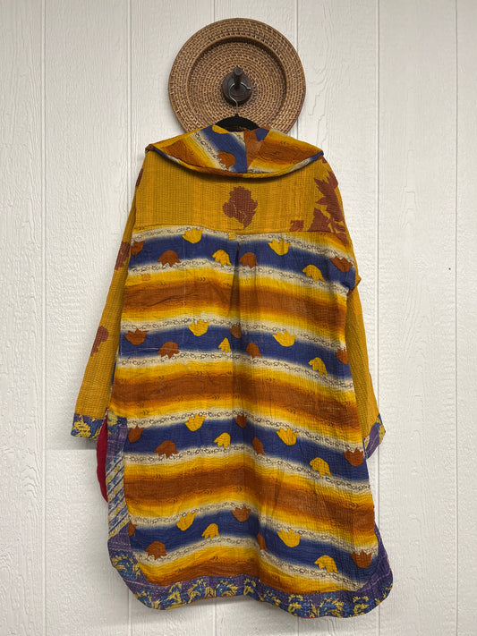 Fine Kantha Drifter Coat 1026 009