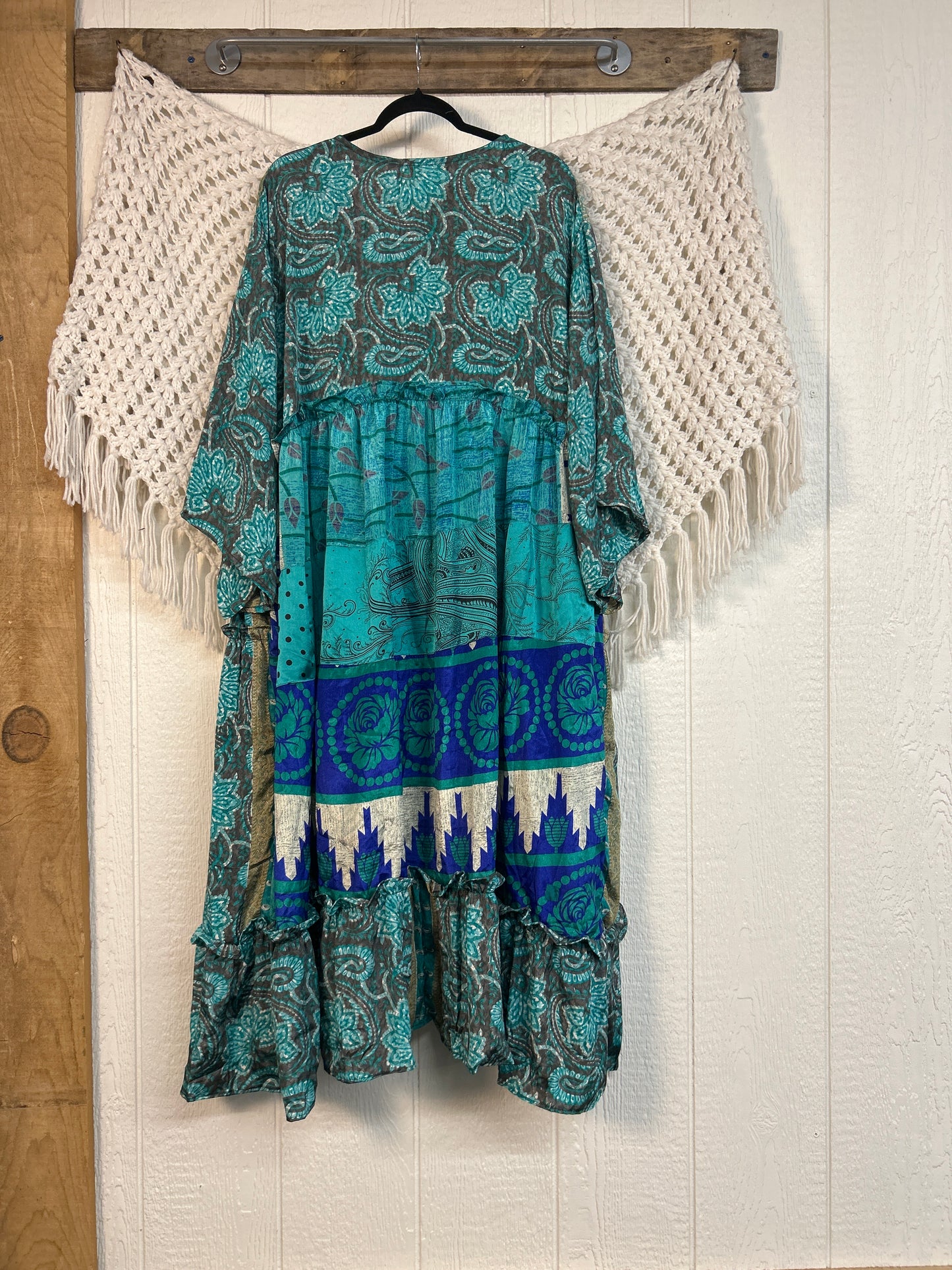 Rasgulla Sari Rhiannon Kimono 0826 068