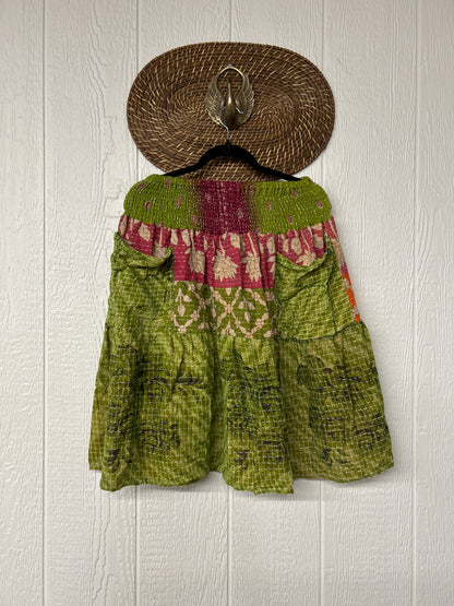 Pareo Kantha Meadow Skirt 0826 037