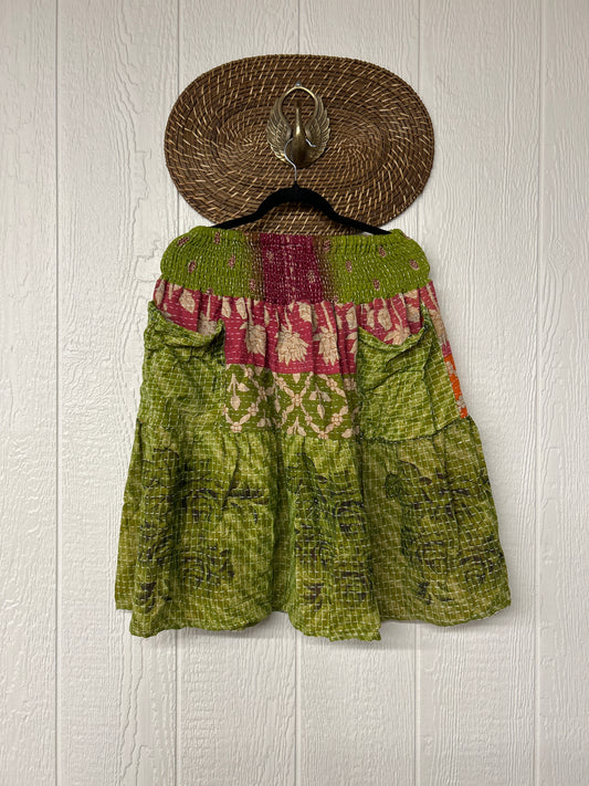 Pareo Kantha Meadow Skirt 0826 037