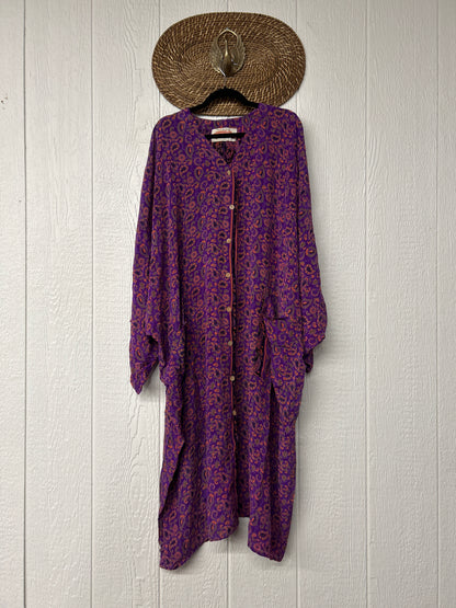 Crepe Sari Gaia Duster Dress 0826 078