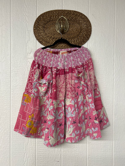 Pareo Kantha Meadow Skirt 0826 001