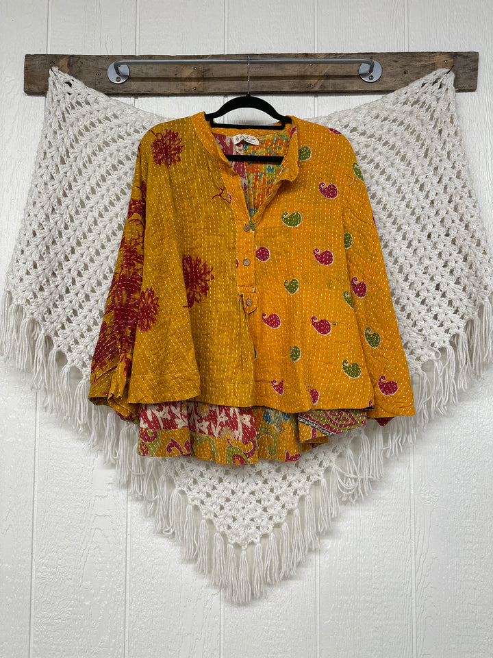 Kantha Poncho Top 0024 004